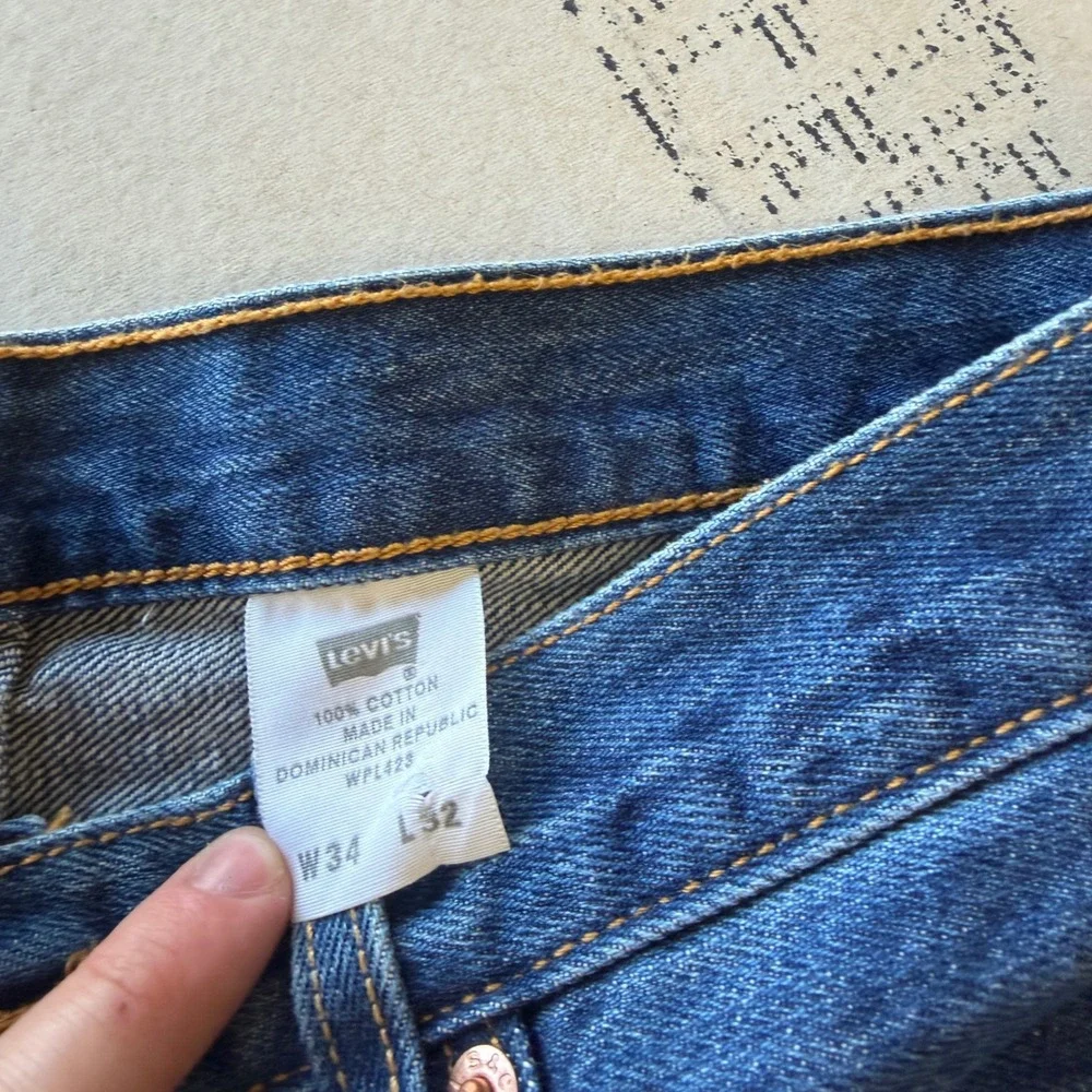 Vintage‎ Levi's 501 Button Fly Straight Leg Jeans